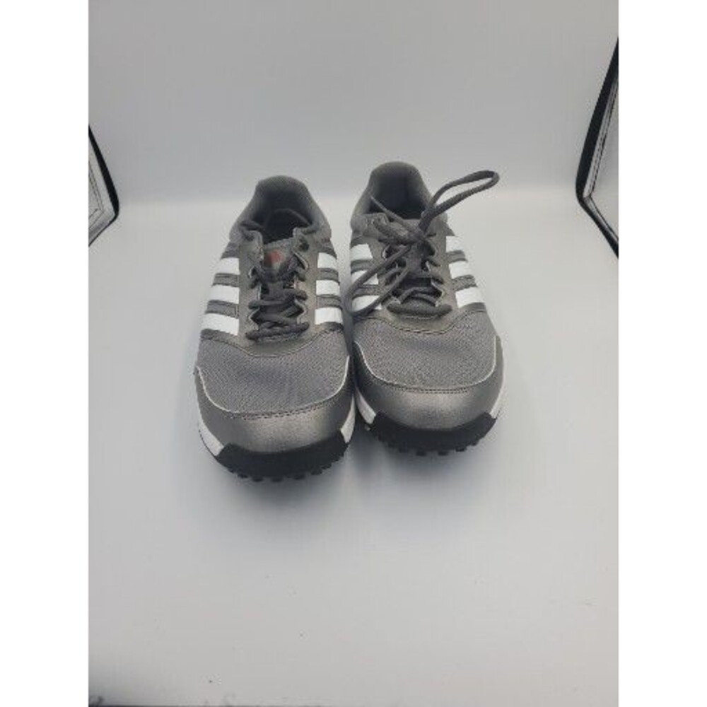 Mens Adidas Golf Shoes Cleats  Grey White EVM 004001 Size 11